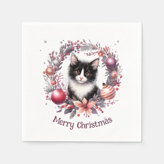 フェスティバルフェリーインアホリデーリース3 - スタンダードカクテルナプキン (正面)