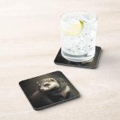 フェスティバルフェレットウィンターホリデーズクリスマスコアスター コースター (右側)