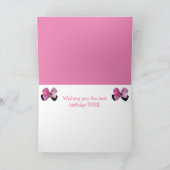 フェスティバルフェレット誕生日 カード (内部)