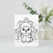 フェスティバルフォックスキッズカラー ポストカード (スタンド正面)