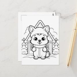 フェスティバルフォックスキッズカラー ポストカード