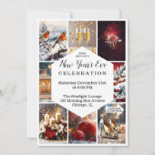 フェスティバルフォトコラージュ大晦日パーティー 招待状 (正面)