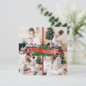 フェスティバルフォトコラージュ&メッセージクリスマス シーズンカード (スタンド正面)