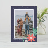 フェスティバルフォトミッドナイトスターフラワーズホリデーカード シーズンカード (スタンド正面)