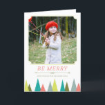 フェスティバルフォレストの休日の写真グリーティングカード シーズンカード<br><div class="desc">すべての写真はサンプルとしてのみ表示され、転売には使用されない。この製品は、サンプル写真が自分の画像に置き換えられた後にのみ購入することを意図している。</div>
