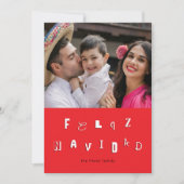 フェスティバルフォントフェリズナビダッド シーズンカード (正面)