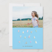 フェスティバルフォント秋写真 シーズンカード (正面)