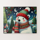 フェスティバルフォークアートクリスマス ジグソーパズル (横)