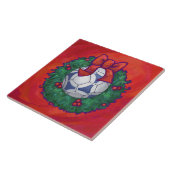 フェスティバルフッバルリースオンレッド タイル (側面)