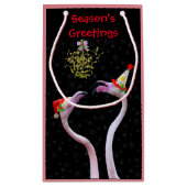 フェスティバルフラミンゴ抱き枕 スモールペーパーバッグ (裏面)