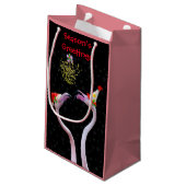 フェスティバルフラミンゴ抱き枕 スモールペーパーバッグ (裏面アングル)