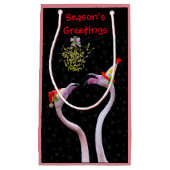 フェスティバルフラミンゴ抱き枕 スモールペーパーバッグ (正面)