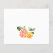 フェスティバルフラワーシトラスブライダルレシピリクエストカード (裏面)