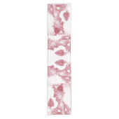 フェスティバルフランスのシャビーシックマリーアントワネット ショートテーブルランナー (正面)