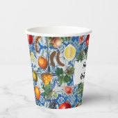 フェスティバルフルーツハッピーホリデーズクリスマスパーティー 紙コップ (正面)