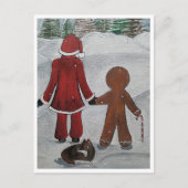 フェスティバルフレンズ絵を描ズバイアルフレッドキツネ収集可能 ポストカード (正面)