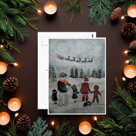 フェスティバルフレンズ絵を描ズバイアルフレッドキツネ収集可能 ポストカード