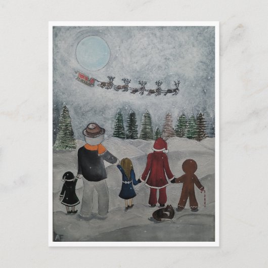 フェスティバルフレンズ絵を描ズバイアルフレッドキツネ収集可能 ポストカード (正面)