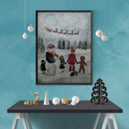 フェスティバルフレンズ絵を描ズバイアルフレッドキツネ キャンバスプリント