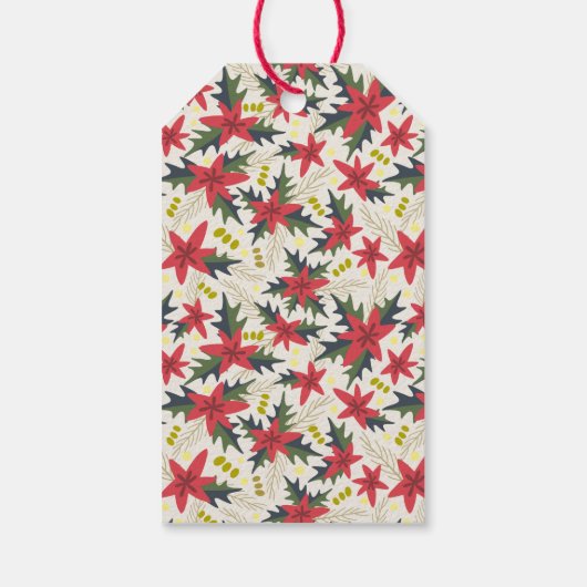 フェスティバルフレームホリデーギフトラベル ギフトタグ (裏面)