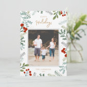 フェスティバルフレームホリデーフォトカード シーズンカード (スタンド正面)