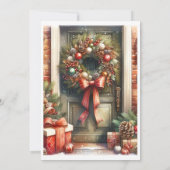 フェスティバルフロントドアクリスマスオープンハウス 招待状 (裏面)