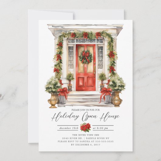 フェスティバルフロントドアホリデーオープンハウス 招待状 (正面)
