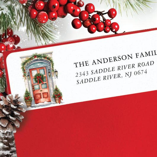 フェスティバルフロントドア差出人住所 ラベル