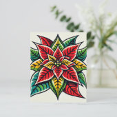 フェスティバルフローラアポップ・アートのートポインセチア紙 (スタンド正面)