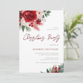 フェスティバルフローラエレガンス：クリスマスソイレ 招待状 (スタンド正面)