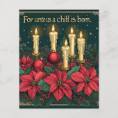 フェスティバルフローラキャンドルバイブル聖句スクラップブック紙 (正面)