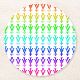 フェスティバルフローラコースター ラウンドペーパーコースター