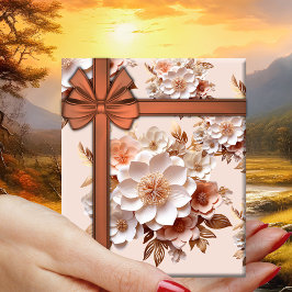 フェスティバルフローラデザイン ラッピングペーパーシート