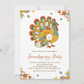 フェスティバルフローラトルコの友好パーティー 招待状 (正面)