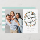 フェスティバルフローラハヌカー写真カード シーズンカード (正面/裏面)