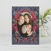 フェスティバルフローラベリークリスマスホリデーカード シーズンカード (スタンド正面)