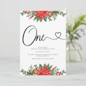 フェスティバルフローラホリデイ1ST誕生日パーティー 招待状 (スタンド正面)