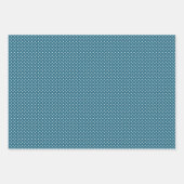 フェスティバルフローラマンダラスノーフレークのパターン ラッピングペーパーシート (正面2)