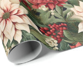 フェスティバルフローラ：タイムレスホリデーエレガンス ラッピングペーパー (ロールコーナー)