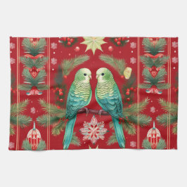 フェスティバルブジースクリスマス |休日の応援 キッチンタオル