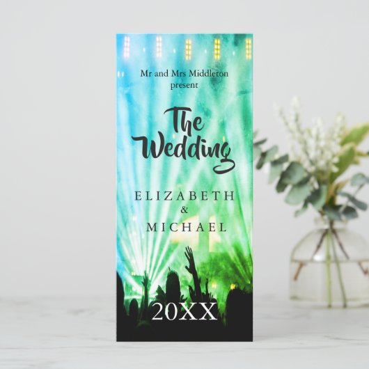 フェスティバルブライトグリーン結婚おもしろい (スタンド正面)