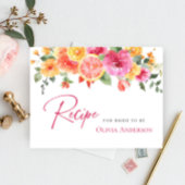 フェスティバルブライトフラワーシトラスブライダルレシピカード ポストカード