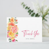 フェスティバルブライトフラワーズシトラスフローラ サンキューカード (スタンド正面)