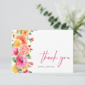 フェスティバルブライトフラワーズシトラスフローラ サンキューカード (スタンド正面)