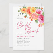 フェスティバルブライトフラワーズフローラシトラスブライダルブランチ 招待状 (正面)