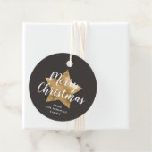 フェスティバルブラウンスターメリークリスマス フェイバータグ (インサイチュ)