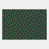 フェスティバルブラッククリスマス ラッピングペーパーシート (正面3)