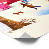 フェスティバルブルーウィンタースノーヴィレッジ ポスター (角)