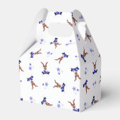 フェスティバルブルーカスキークリスマストインデーナー フェイバーボックス (正面サイド)