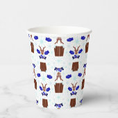 フェスティバルブルーカスキークリスマストインデーナー 紙コップ (右)